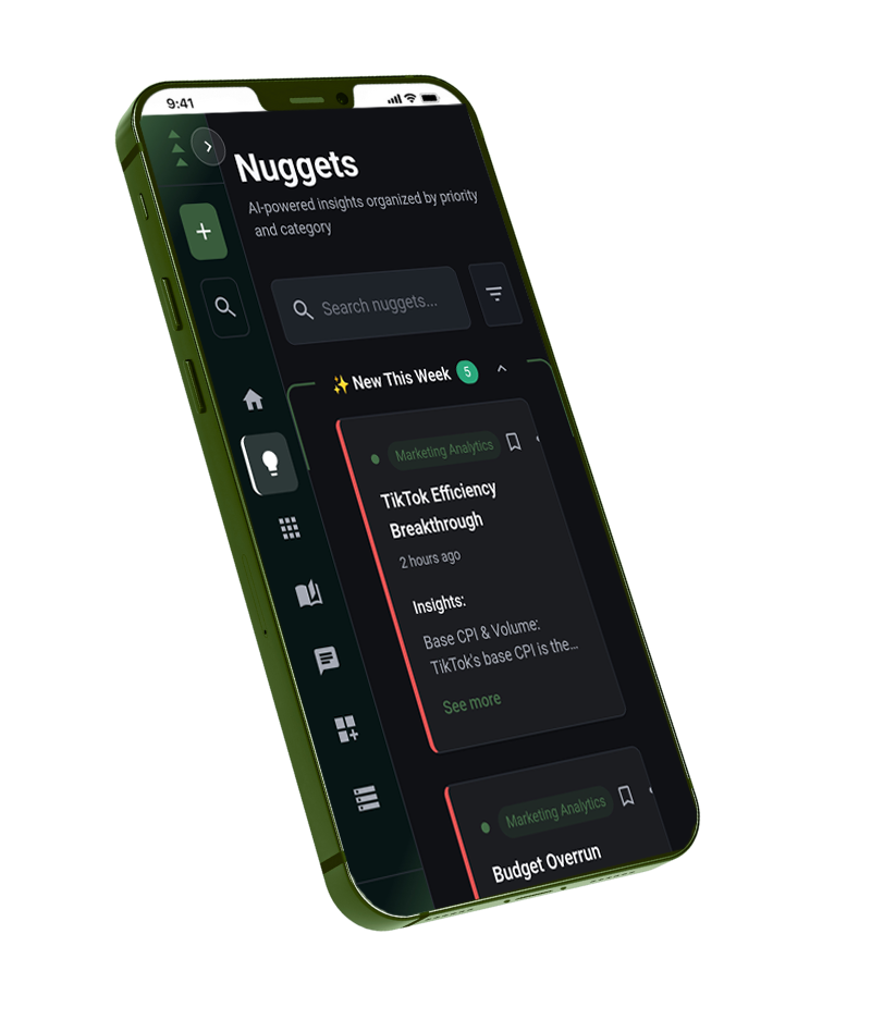 Olive Nuggets Interface